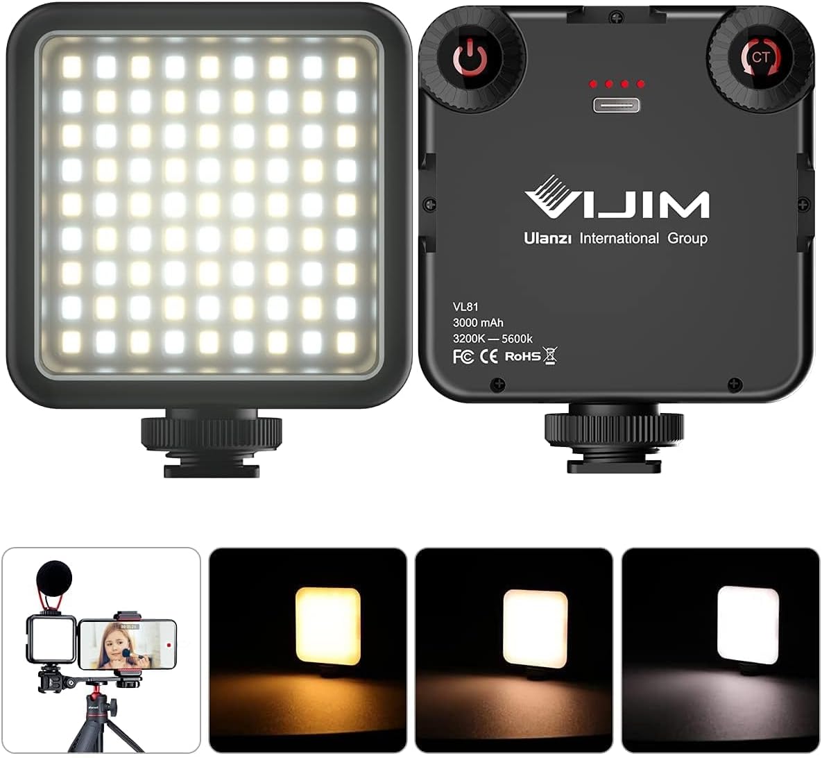 ULANZI VL81 Videoleuchte