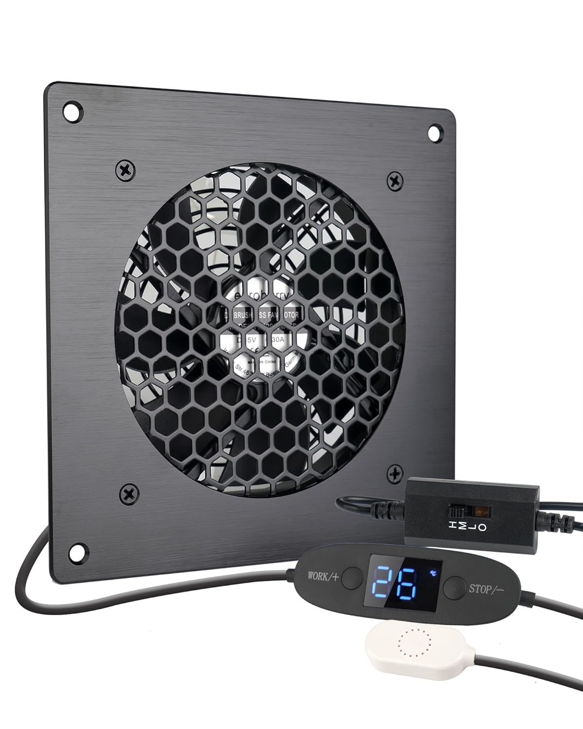 euroharry USB-L&uuml;fter 120mm